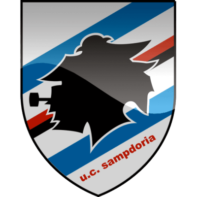 N.2 Serie B Fußball-Aufnäher: Sampdoria